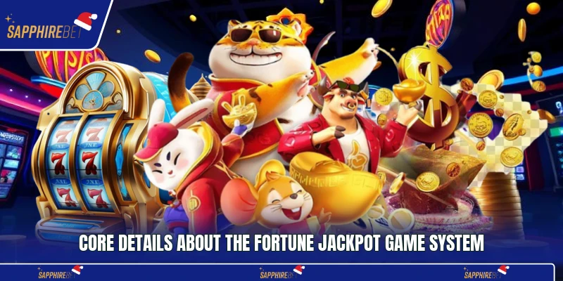 Core details about the fortune jackpot game system