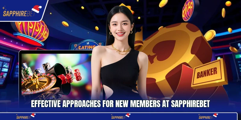 Effective approaches for new members at Sapphirebet