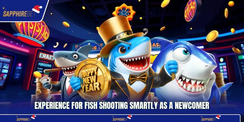 Experience for fish shooting smartly as a newcomer