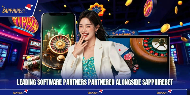 Leading software partners partnered alongside Sapphirebet