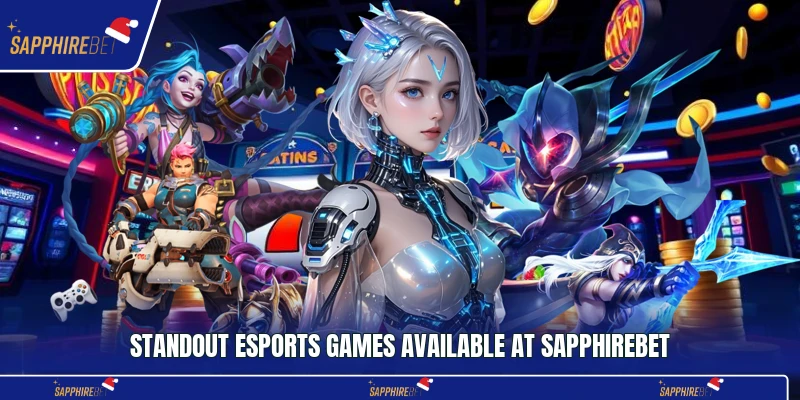 Standout esports games available at Sapphirebet