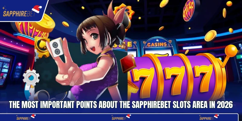 Sapphirebet Slots 1 The most important points about the Sapphirebet Slots area in 2026