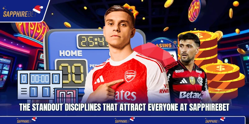 The standout disciplines that attract everyone at Sapphirebet