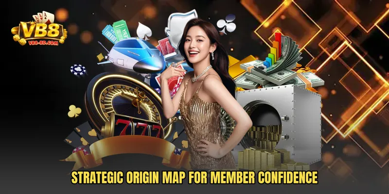 Strategic origin map for member confidence